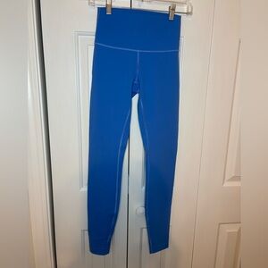 Lululemon Blue High-Waisted Leggings